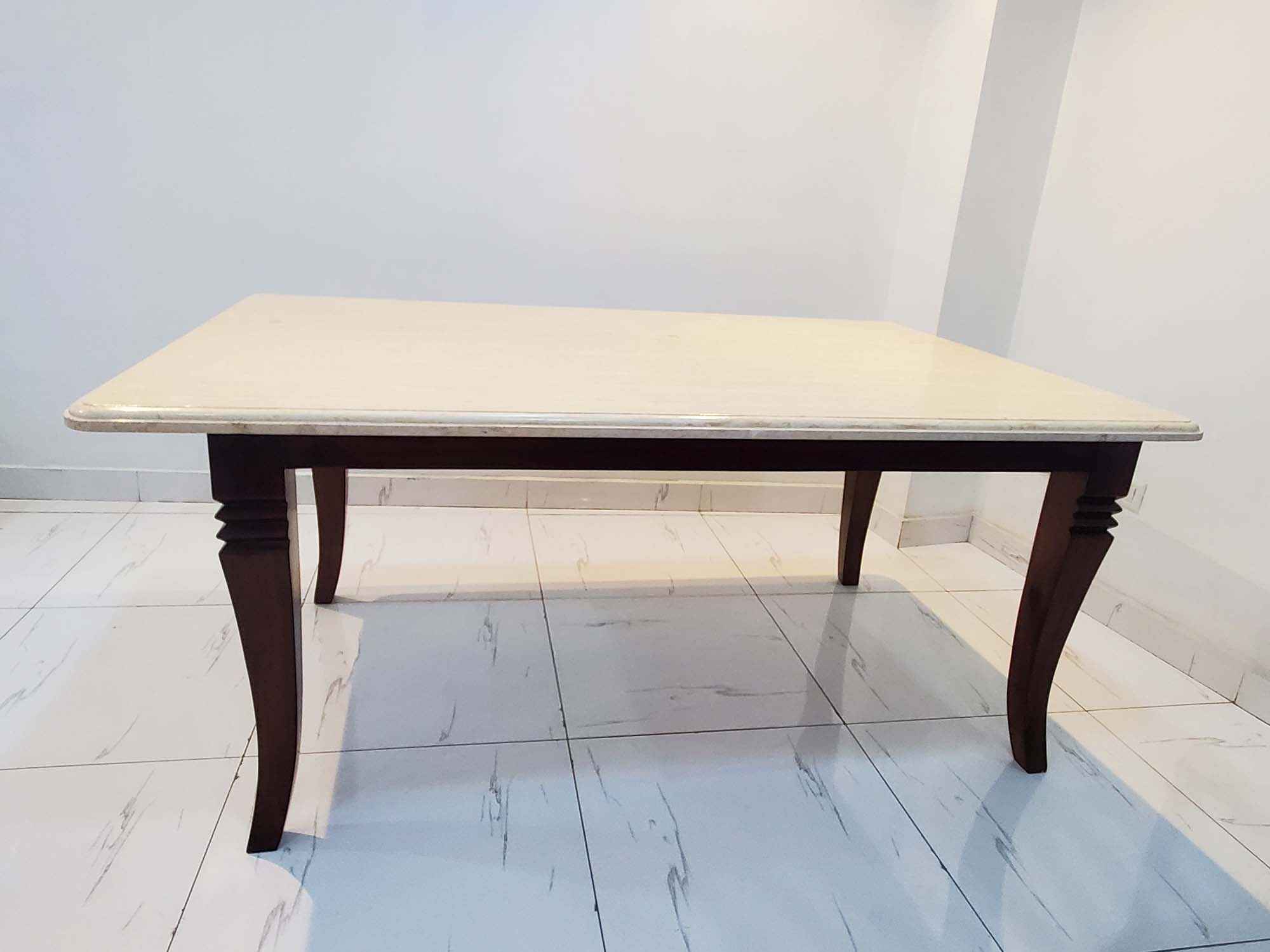 Marble Top Dining Table